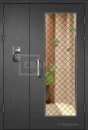 Металлическая техническая дверь в подъезд ПД-4