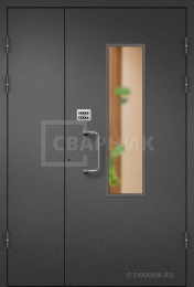 Дверь входная в подъезд с окном ПД-53