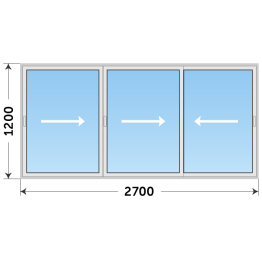 Холодное остекление из алюминия с завода