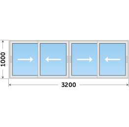 Холодное остекление из алюминия