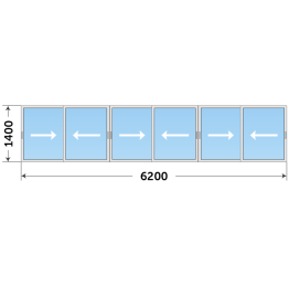 Алюминиевое остекление от производителя